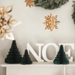 Papierwaben-Ornament Weihnachtsbaum 20cm
