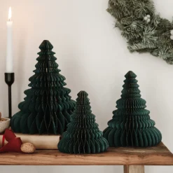 Papierwaben-Ornament Weihnachtsbaum 20cm