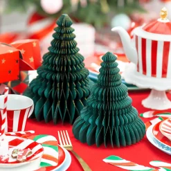 Papierwaben-Ornament Weihnachtsbaum 20cm