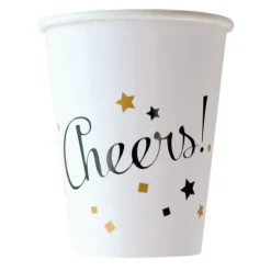 Pappbecher "Cheers" 8 Stk.