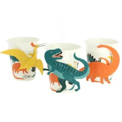 Pappbecher Dinosaurier 6 Stk.