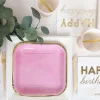 Pappteller "Romantic Rosa-Gold" 6 Stk.