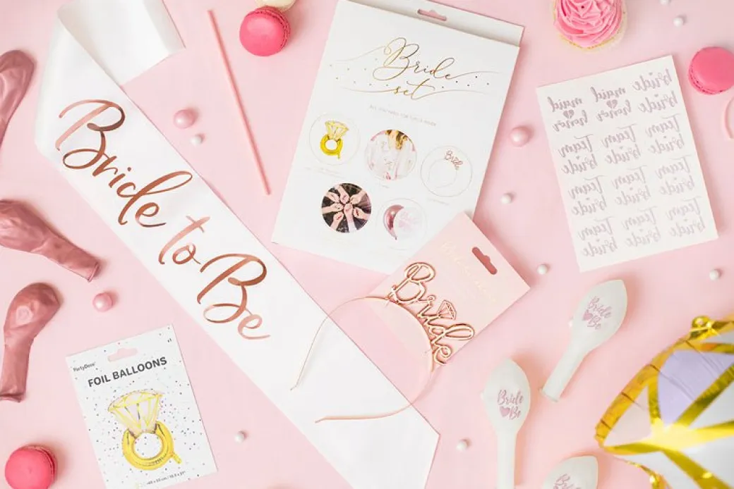 Party Gesamt-Set JGA Team Bride - To Go