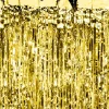 Partyvorhang lang Gold