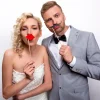 Photo Booth Props Lips 6 tlg.