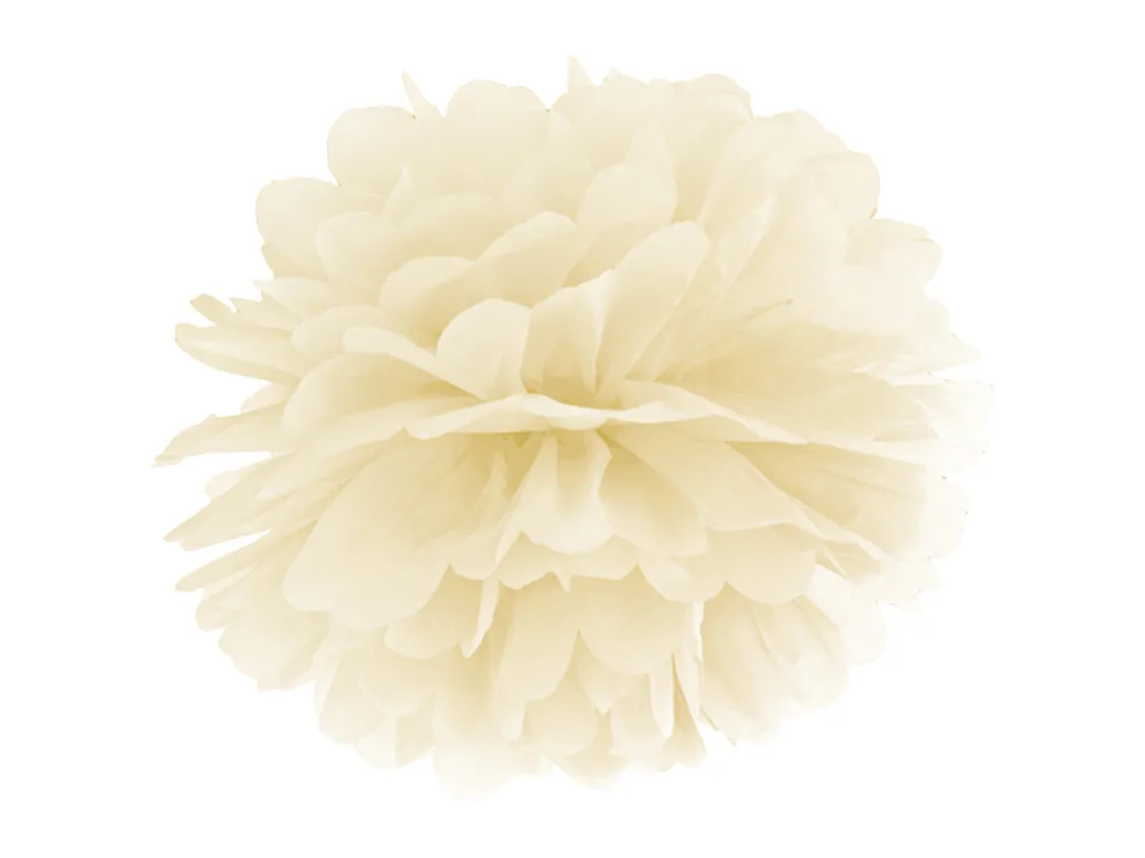 Pom Pom Ø 35cm Creme