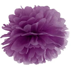Pom Pom Ø 35cm Dunkles Lila