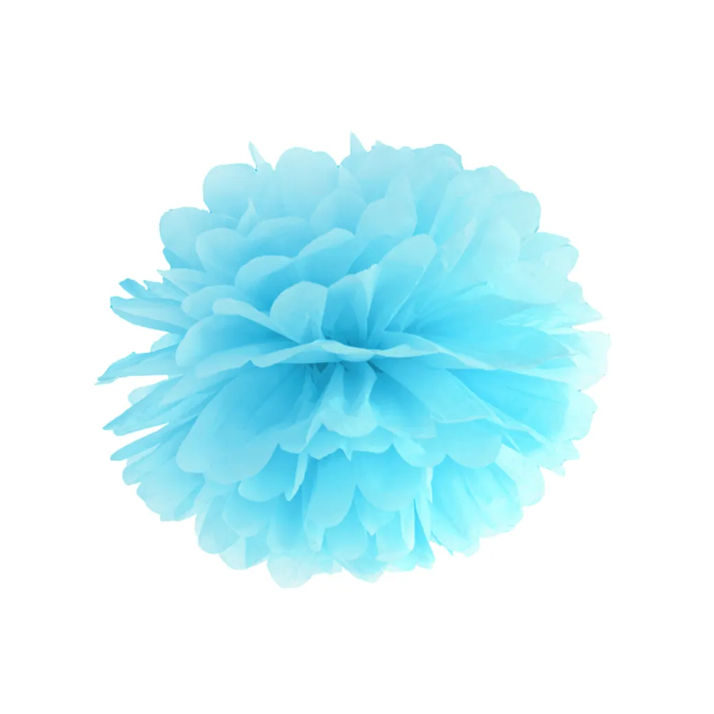 Pom Pom Ø 35cm Pastell Blau