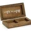 Ringbox "We do" aus Holz