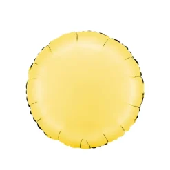 Rund-Folienballon Banana Yellow