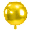 Rund-Folienballon Gold