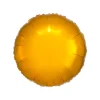 Rund-Folienballon Metallic Gold