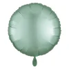 Rund-Folienballon Mint Satin