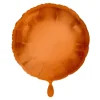 Rund-Folienballon Orange