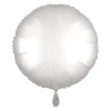 Rund-Folienballon Weiß