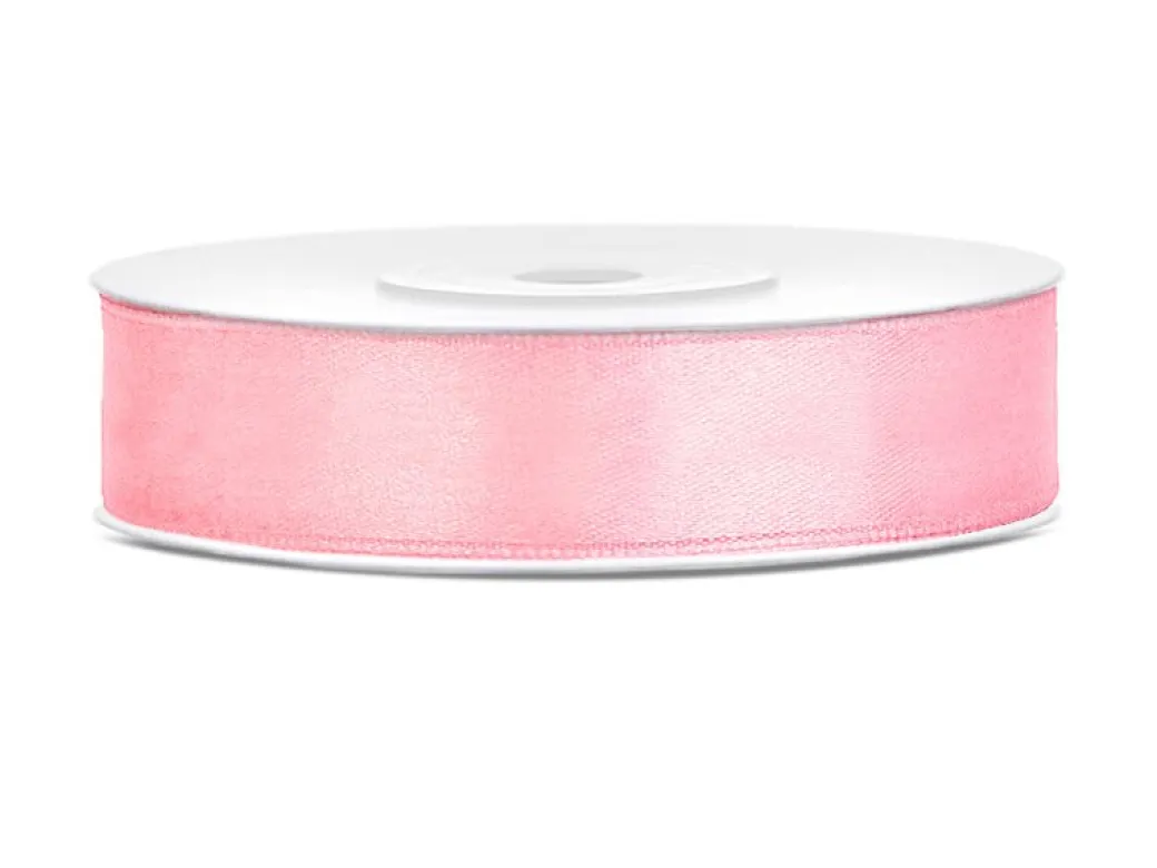 Satinband Rosa Breit 25m