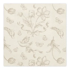 Servietten Blumen 12 Stk.
