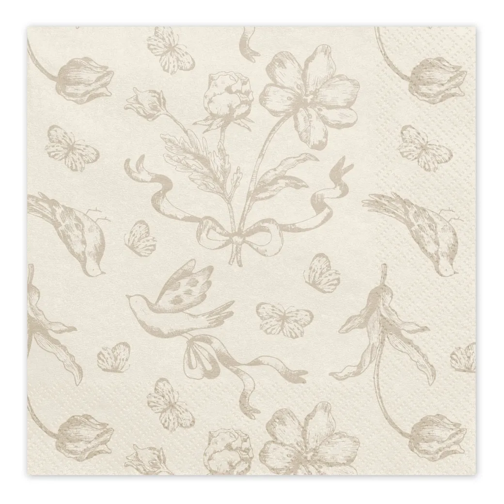 Servietten Blumen 12 Stk.