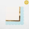 Servietten Hellblau Chic 16 Stk.