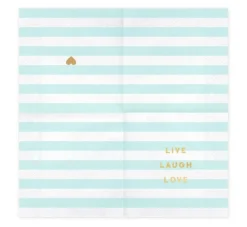 Servietten "Live Laugh Love" 20 Stk.