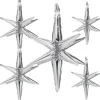 Sternenhimmel Set - 3D Sterne in Silber 5 Stk.