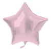 Stern-Folienballon Rosa Metallic
