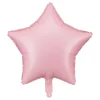 Stern-Folienballon Rosa Pastell