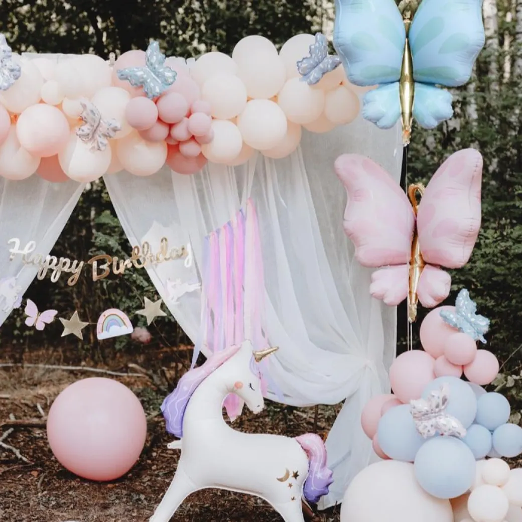 Tierballons Mini Schmetterlinge 3 Stk.