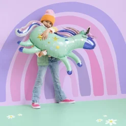 Tierballon XXL Einhorn Dots and Stars