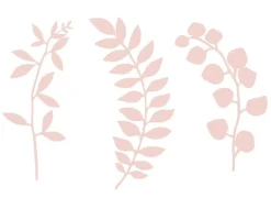 Tischdeko Lovely Paper Leaves