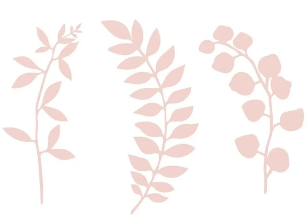 Tischdeko Lovely Paper Leaves