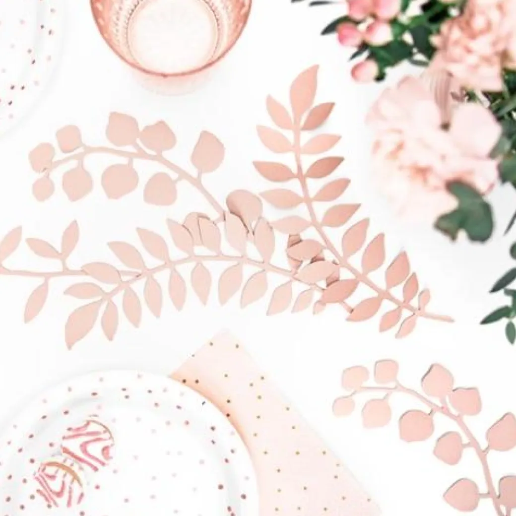 Tischdeko Lovely Paper Leaves