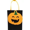 Trick or Treat Kürbis Filztasche