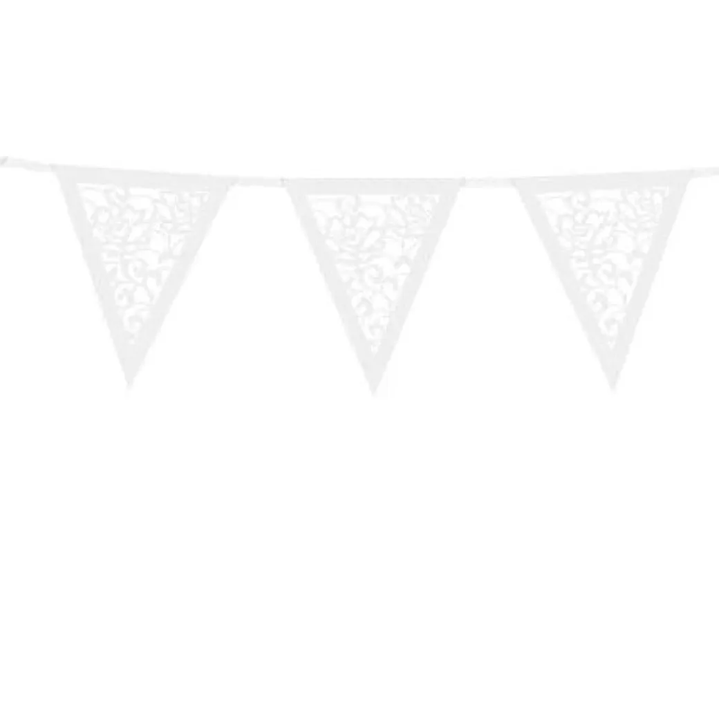 Wimpelgirlande Papierspitze