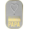 Wondercake "Weltbester Lieblings Papa" mit Herz-Wunderkerze