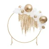 XL Ballon Ø 60cm Chrom-Gold