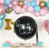 XXL Ballon Ø 1m Gender Reveal "Boy or Girl?" - It's a Boy!