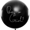 XXL Ballon Ø 1m Gender Reveal "Boy or Girl?" - It's a Girl