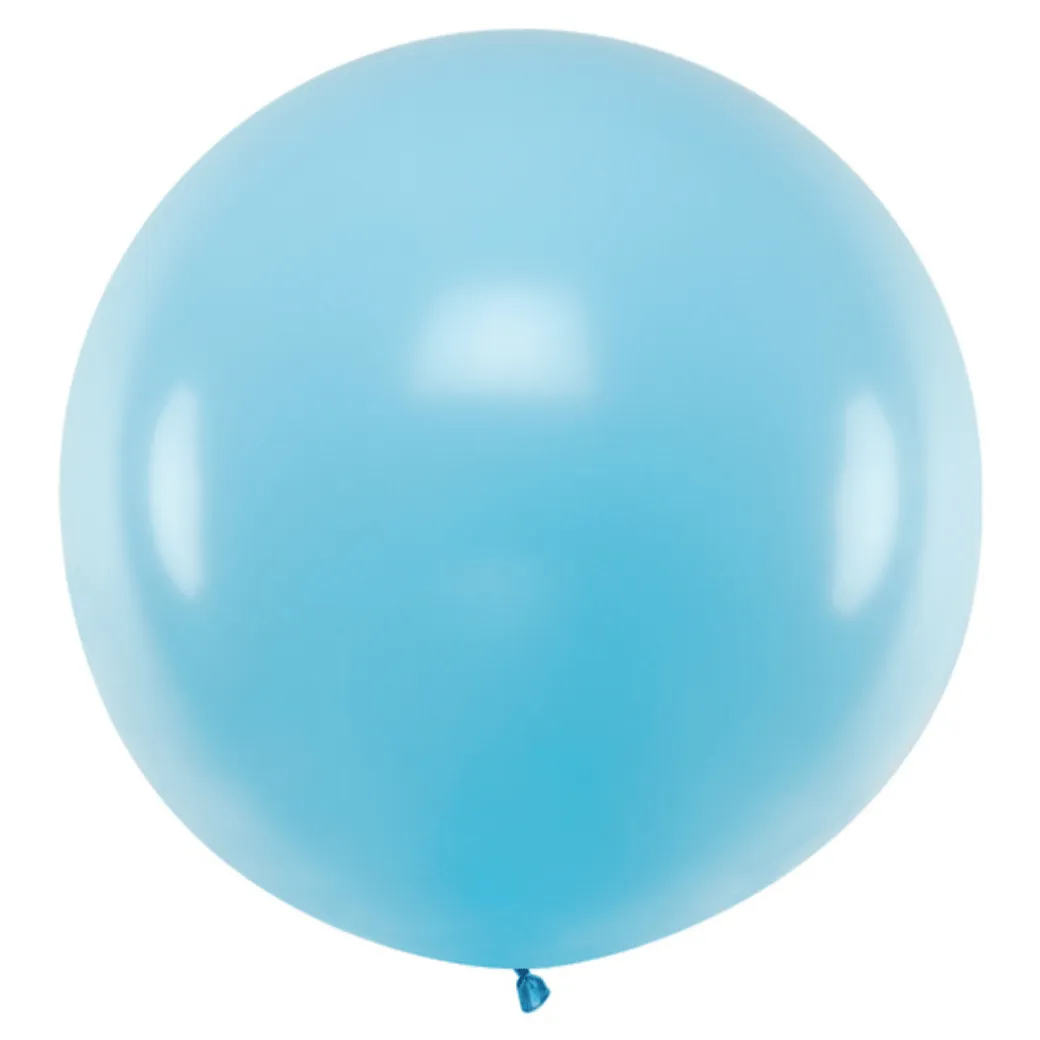 XXL Ballon Ø 1m Hellblau