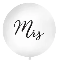 XXL Ballon Ø 1m "Mrs"