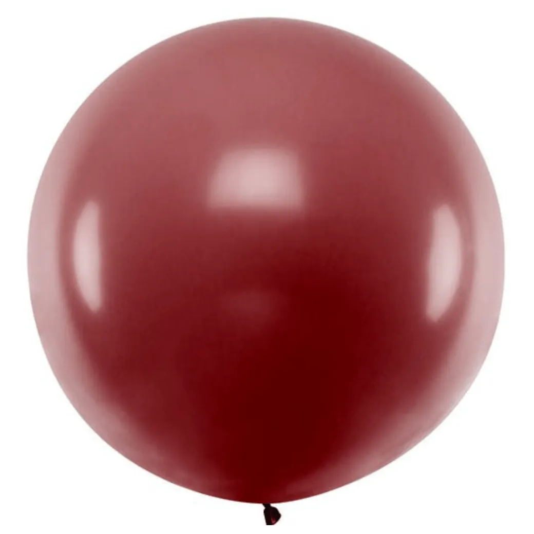 XXL Ballon Ø 1m Pastell Aubergine
