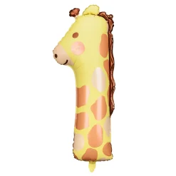 Zahlen Ballon 1 XL Giraffe