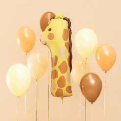 Zahlen Ballon 1 XL Giraffe
