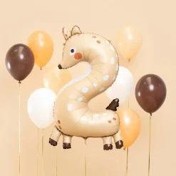 Zahlen Ballon 2 XL Reh