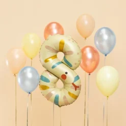 Zahlen Ballon 8 XL Schlange