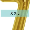 Zahlen Ballon 7 XXL Gold